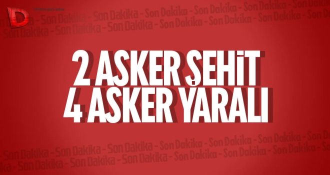 Son dakika: Türkiye 2 şehidin var!