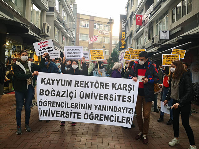 Samsun’dan Boğaziçi’ne selam AK Partili rektöre tepki