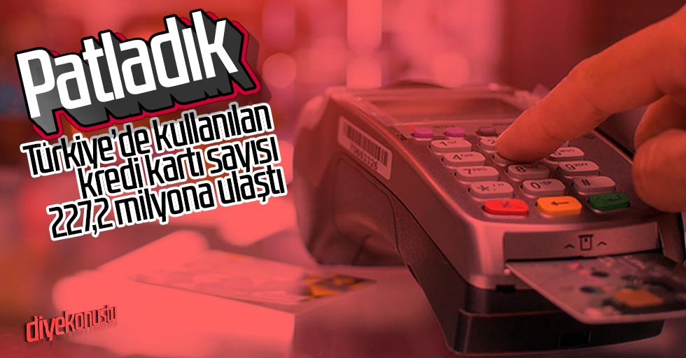 Türkiye, kredi kartı sayısında rekor rakama ulaştı