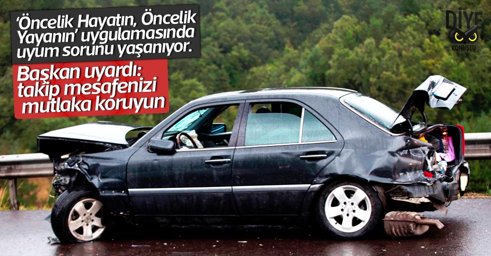 Yayaya yol verme, kaza sebebi oluyor