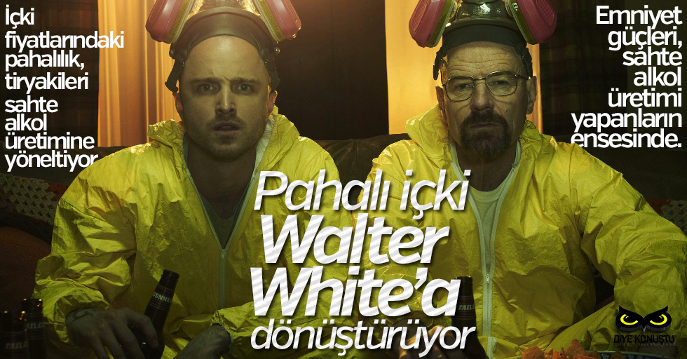 ÖTV tutarları, yeni Walter White’lar doğuruyor.