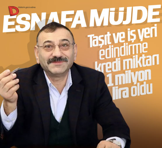 Başkan Sinecek duyurdu: Esnafa müjde var