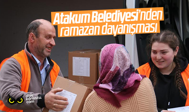 Atakum Belediyesi’nden Ramazan dayanışması