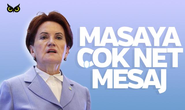 Akşener’den beklenen yanıt geldi