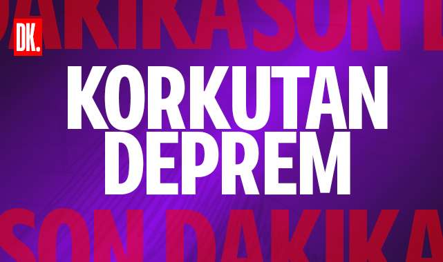 AFAD’dan açıklama: Korkutan deprem