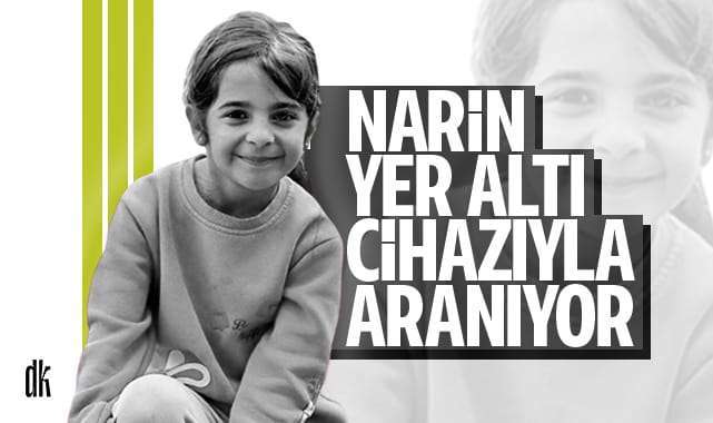 Kayıp Narin bulunamıyor… 15. günde yer altı cihazıyla arandı…