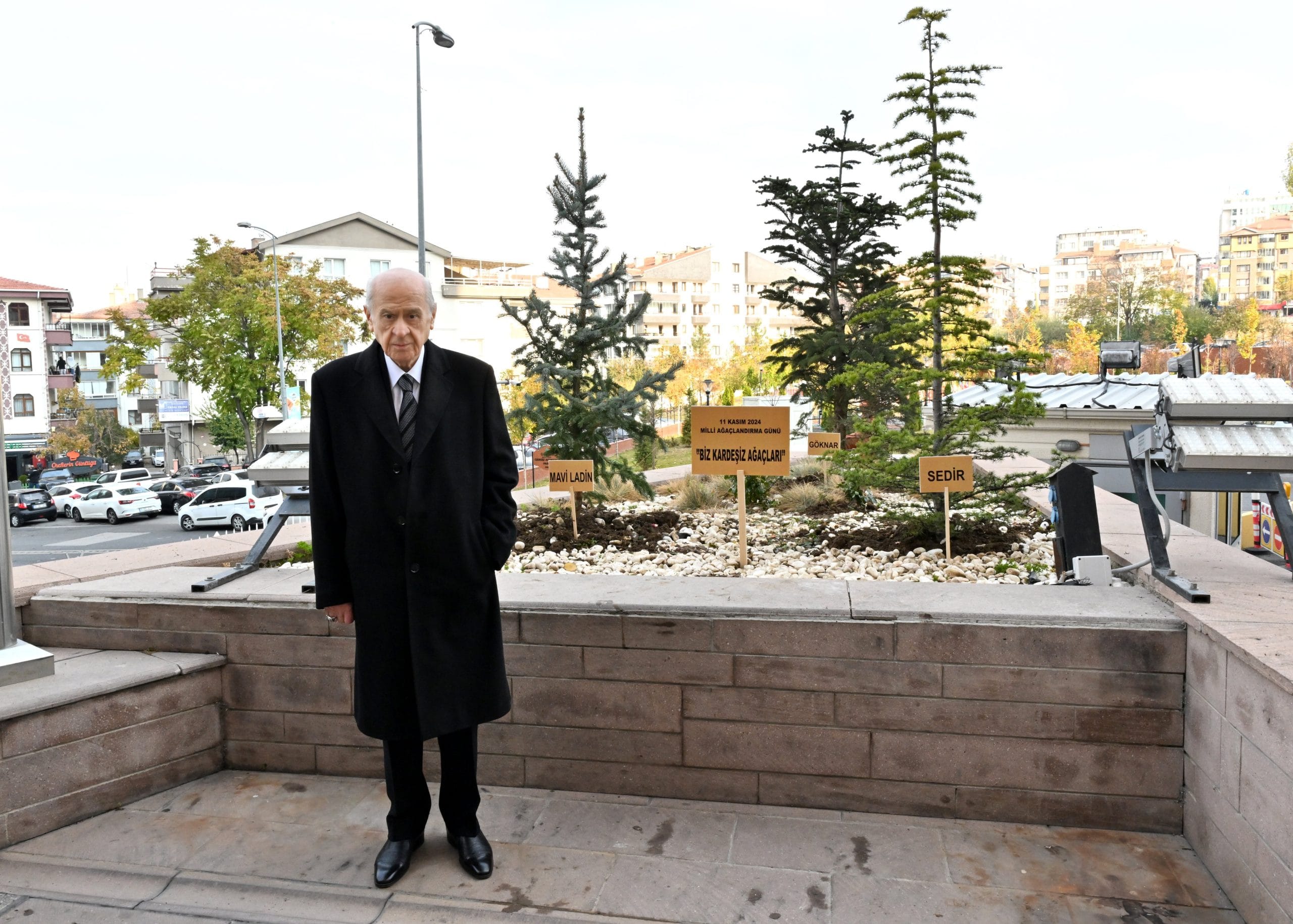 Bahçeli yine mesaj verdi: ‘Biz Kardeşiz Ağaçları’ dikti