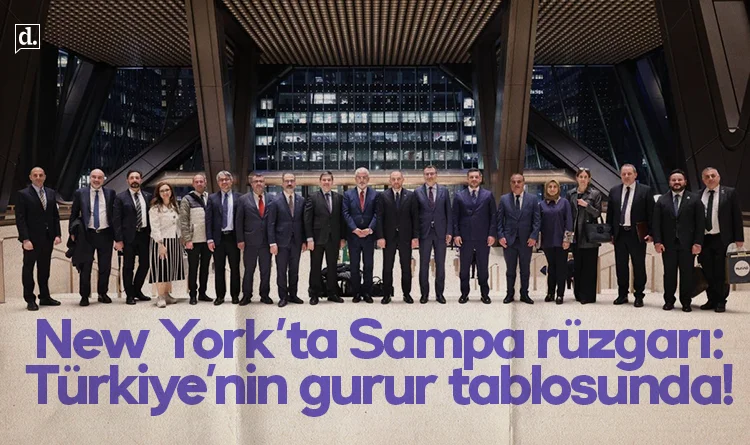 New York’ta Sampa rüzgarı: Türkiye’nin gurur tablosunda 14 şirketten biri