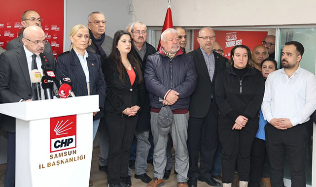CHP Samsun'dan İmamoğlu tepkisi: Bu bir darbedir