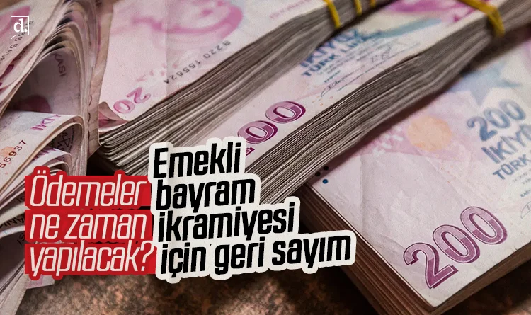 Emekli bayram ikramiyesi için geri sayım… Ödemeler ne zaman yapılacak?
