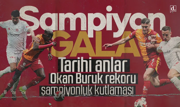 Galatasaray 26. kez şampiyon: Tarihi anlar, gözyaşları, rekor kırıldı…