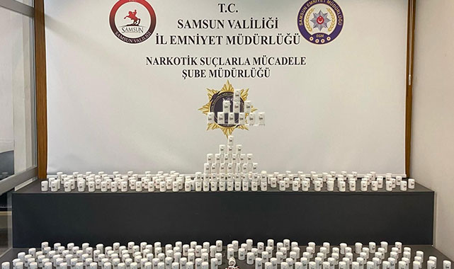Narkotik Samsun'da zehre izin vermiyor! 18 bin adet hap yakalandı