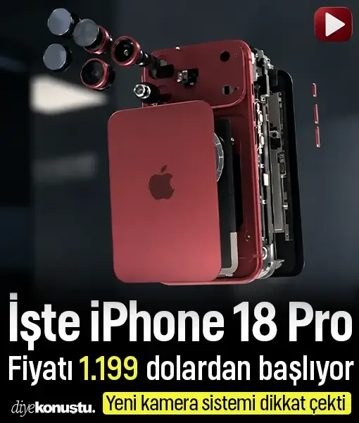 Apple iPhone 18 Pro’yu tanıttı! İşte özellikleri ve fiyatı
