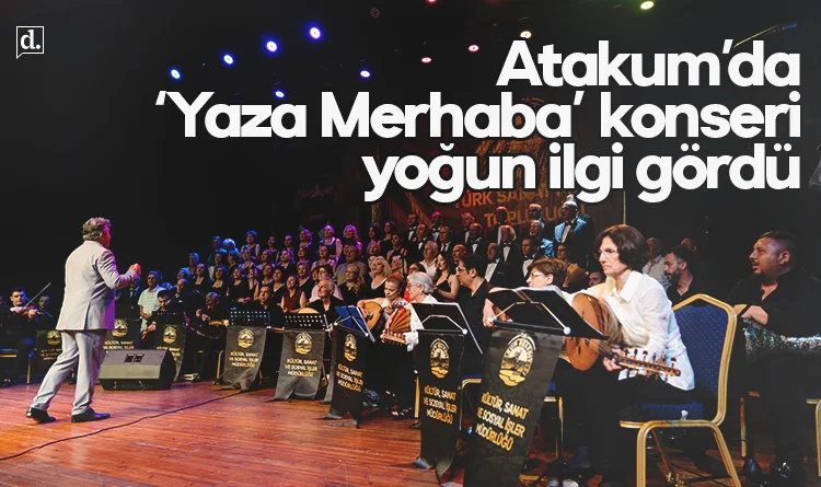 Atakum'da ‘Yaza Merhaba’ konseri yoğun ilgi gördü
