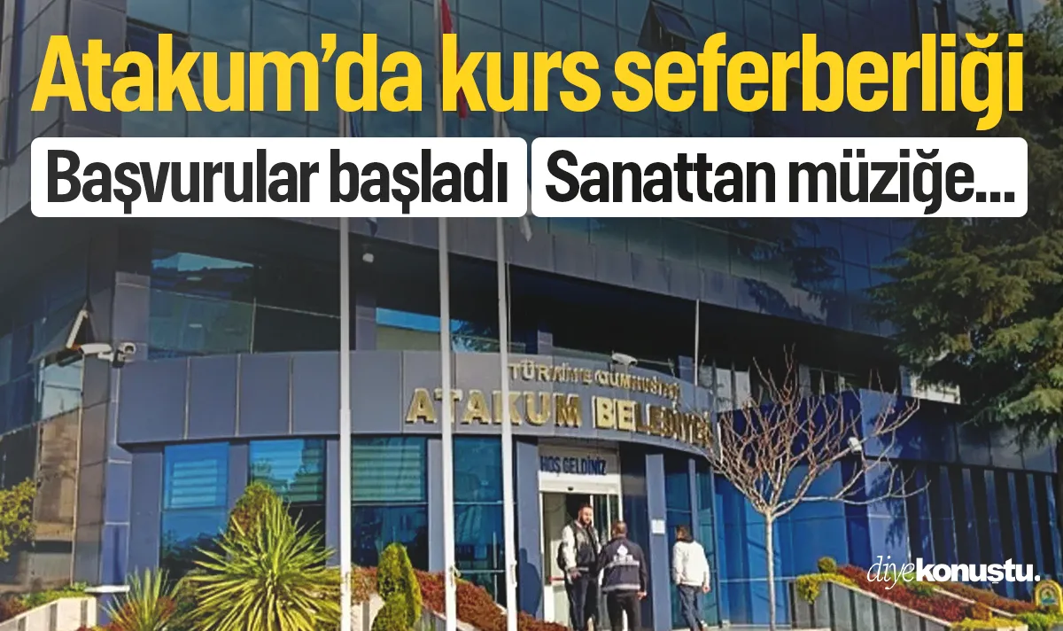 Sanattan müziğe! Atakum’da kurs seferberliği: Başvurular başladı