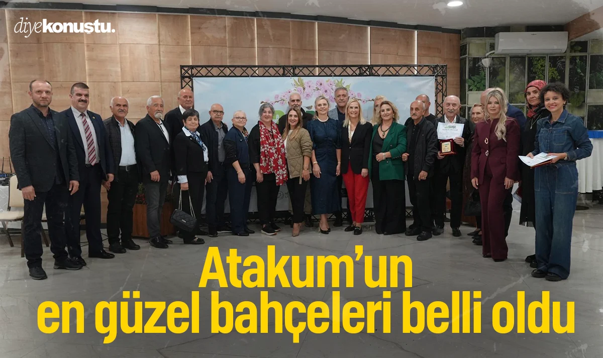 Atakum’un en güzel bahçeleri belli oldu: İşte kazananlar