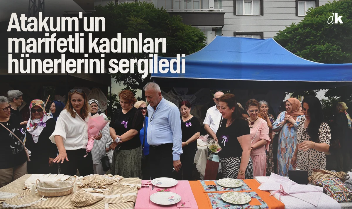 Atakum'un marifetli kadınları hünerlerini sergiledi