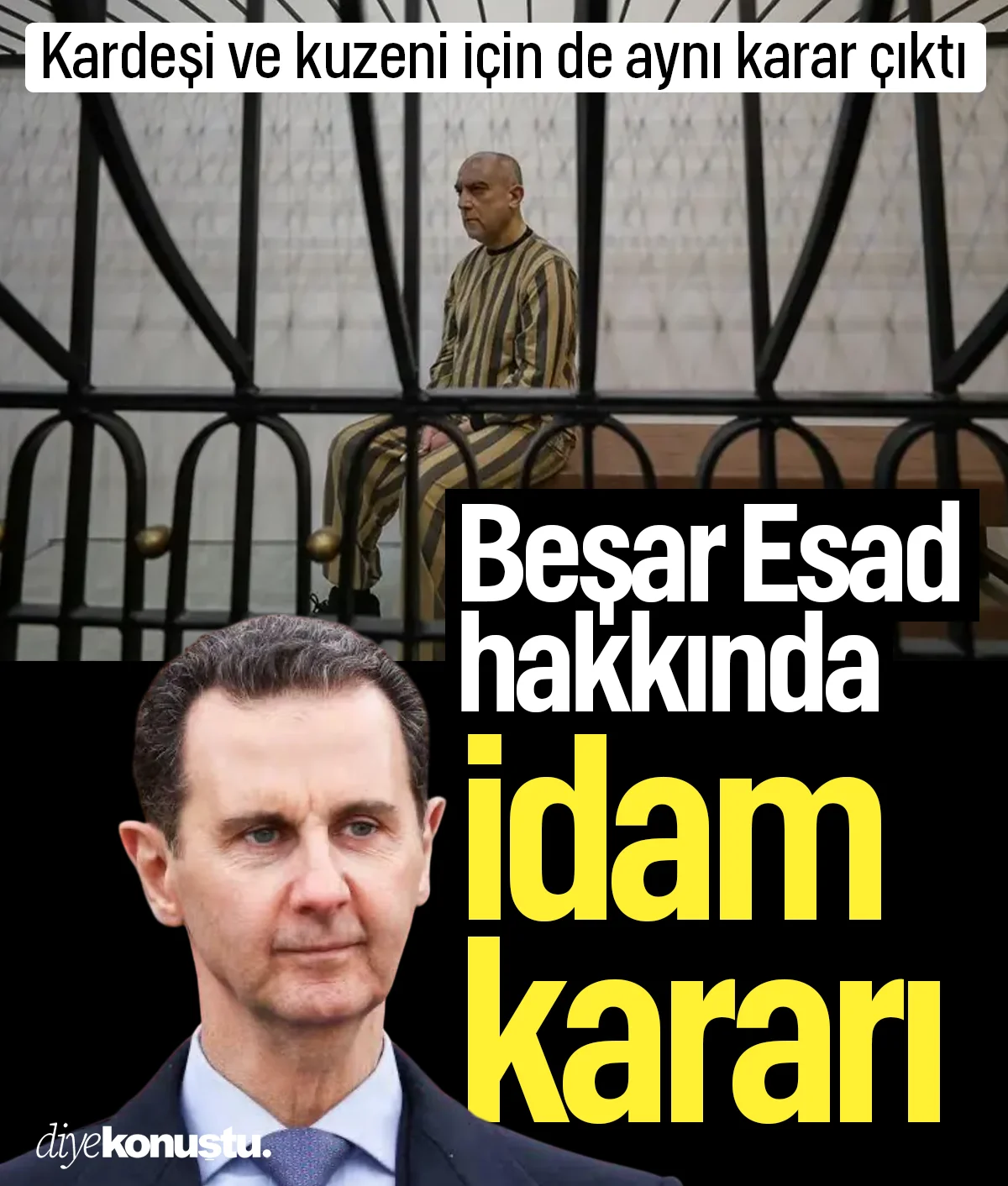 Beşar Esad hakkında idam kararı! Suriye'de tarihi karar