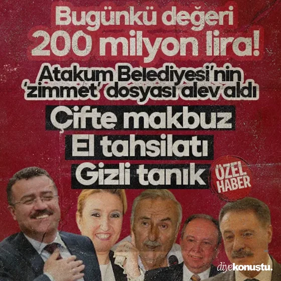 Bugünkü değeri 200 milyon lira! Atakum’da ‘zimmet’ dosyası yeniden alev aldı
