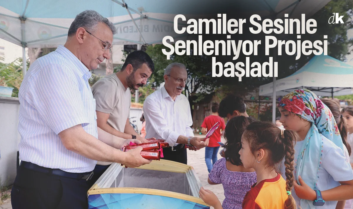 İlkadım'da Camiler Sesinle Şenleniyor Projesi başladı