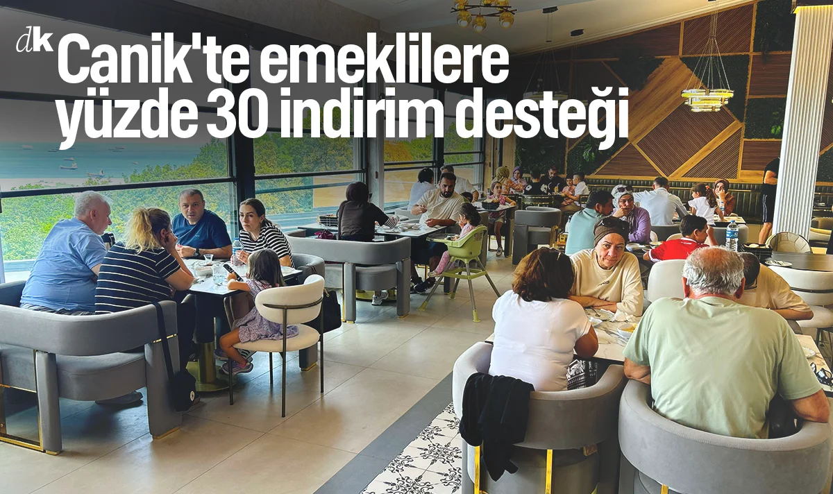 Canik'te emeklilere yüzde 30 indirim desteği