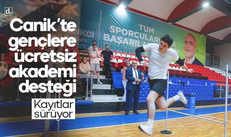 Canik’te gençlere ücretsiz akademi desteği: Kayıtlar sürüyor