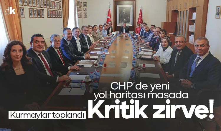 CHP’de yol haritası masada: Özgür Özel kurmaylarıyla kritik zirvede buluştu