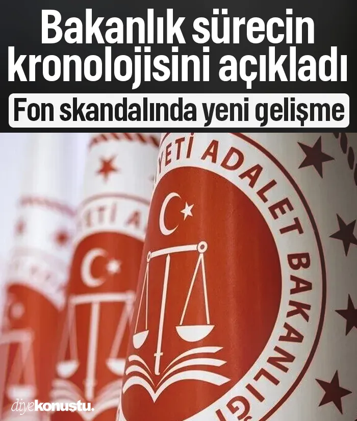 Fon soruşturmasında yeni gelişme: Bakanlık sürecin kronolojisini açıkladı