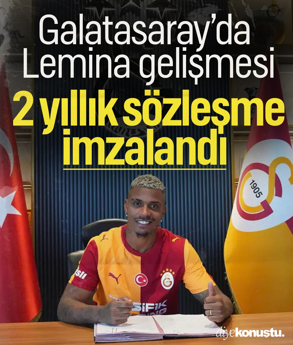 Galatasaray Lemina kararını verdi! 2 yıllık sözleşme imzalandı