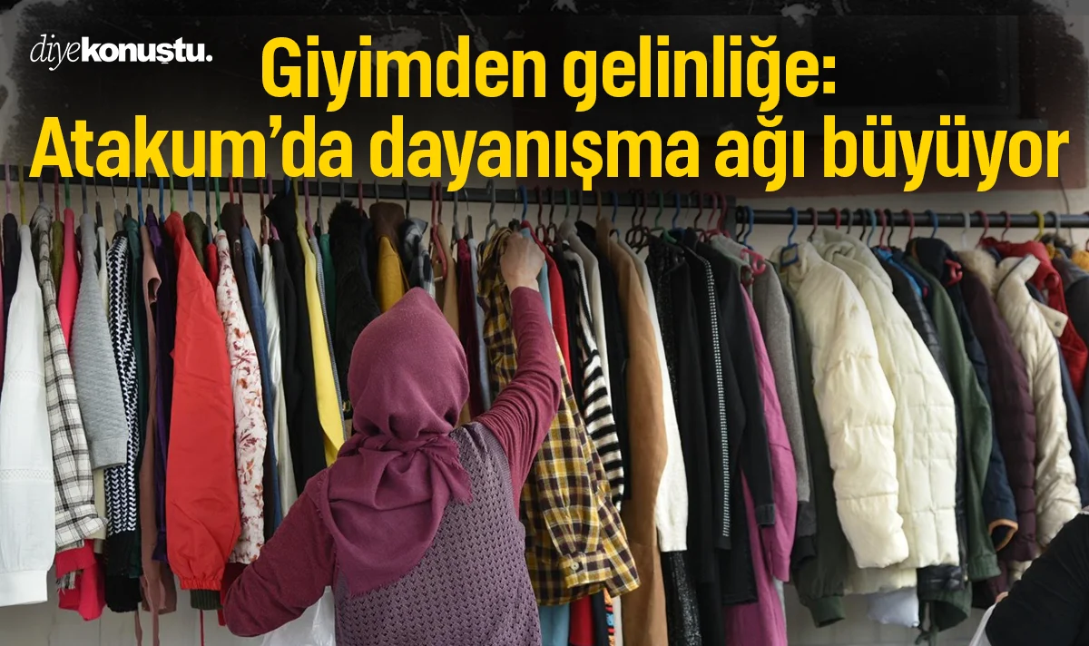 Giyimden gelinliğe: Atakum’da dayanışma ağı büyüyor
