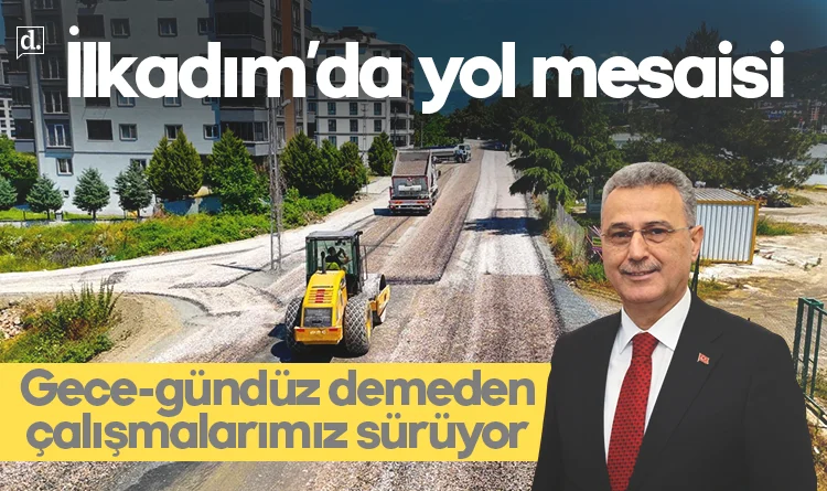 İlkadım'da yol mesaisi: Ulaşım konforu artırılıyor