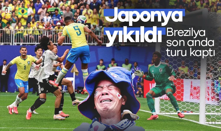 Japonya’nın Dünya Kupası hayali son anda bitti! Brezilya turu kaptı