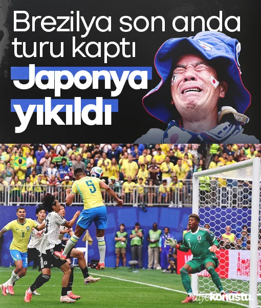 Japonya’nın Dünya Kupası hayali son anda bitti! Brezilya turu kaptı