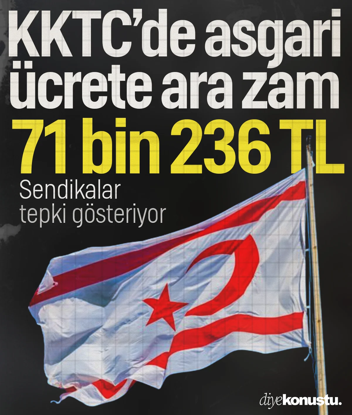 KKTC'de asgari ücrete ara zam! 71 bin 236 TL'ye yükseldi