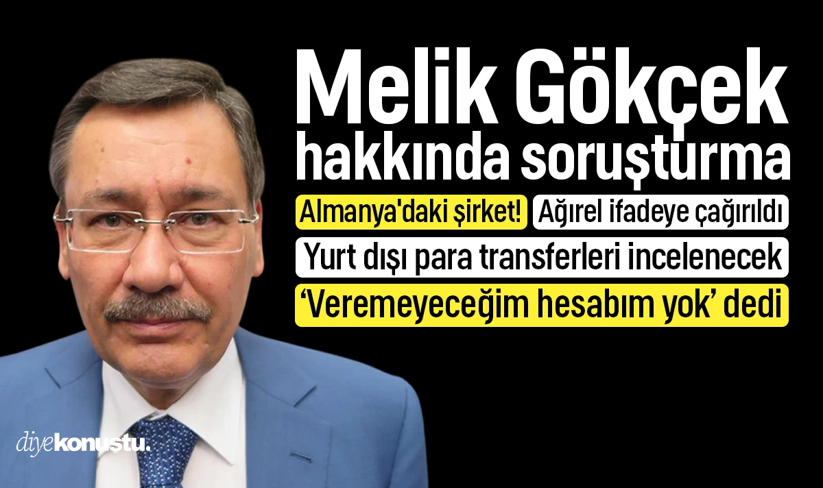 Melih Gökçek hakkında soruşturma! Savcılık düğmeye bastı, yurt dışı para transferi...