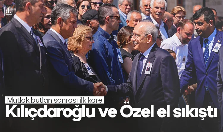 Mutlak butlan sonrası ilk buluşma: Kılıçdaroğlu ve Özel el sıkıştı