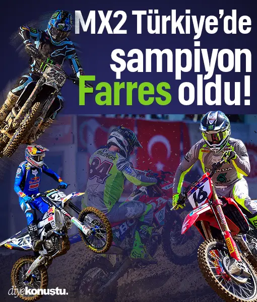 MXGP Türkiye nefes kesti! Dünya Motocross Şampiyonası’nda zafer Guillem Farres’ın
