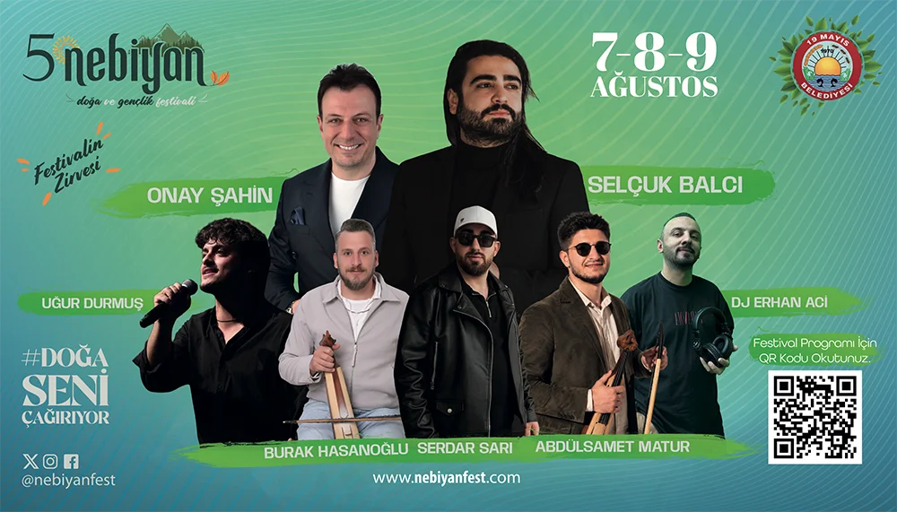 5. Nebiyan Doğa ve Gençlik Festivali (NebiyanFEST) için geri sayım başladı