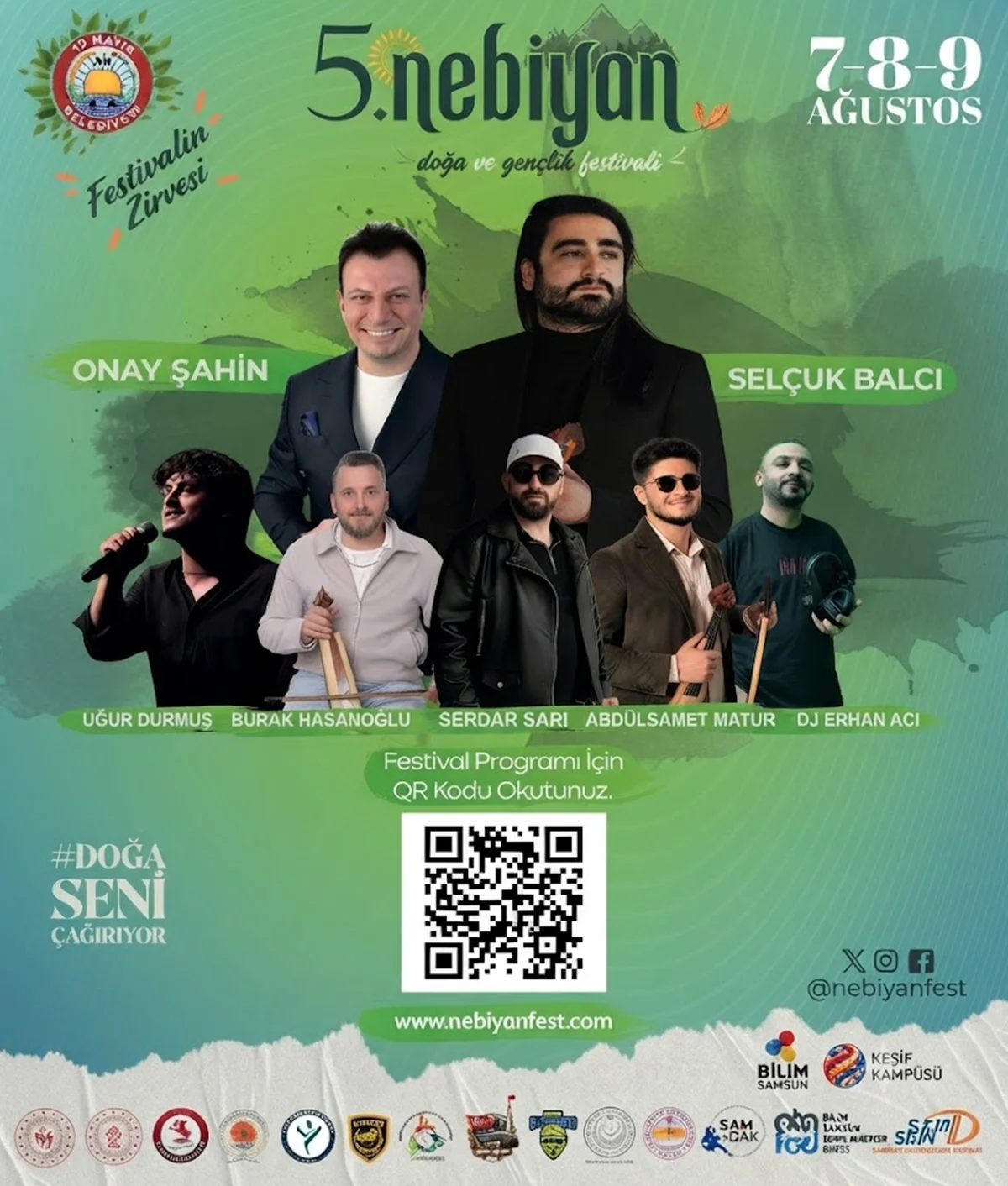 5. Nebiyan Doğa ve Gençlik Festivali (NebiyanFEST) için geri sayım başladı