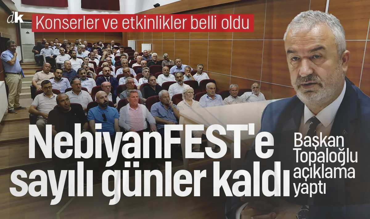 NebiyanFEST'e sayılı günler kaldı! Konserler ve etkinlikler belli oldu