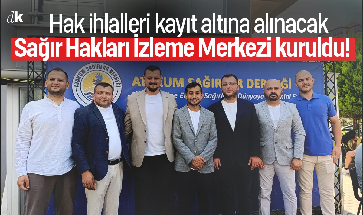 Sağır Hakları İzleme Merkezi kuruldu! Hak ihlalleri kayıt altına alınacak