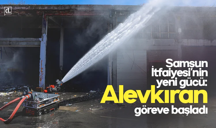 Samsun İtfaiyesi’nin yeni gücü: “Alevkıran” göreve başladı