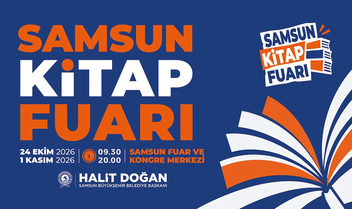 Samsun Kitap Fuarı için geri sayım başladı: 24 Ekim’de açılıyor