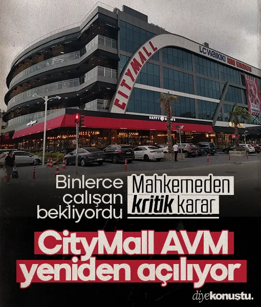 Samsun'da binlerce işçiyi ilgilendiren karar: CityMall AVM yeniden açılıyor