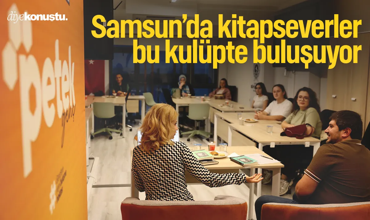 Samsun’da kitapseverler bu kulüpte buluşuyor