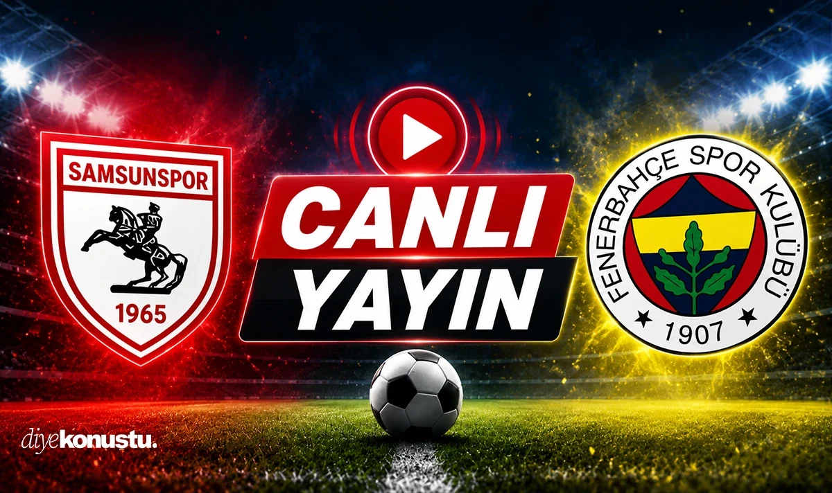 Samsunspor Fenerbahçe canlı yayın | Maç kaç kaç? Canlı anlatım