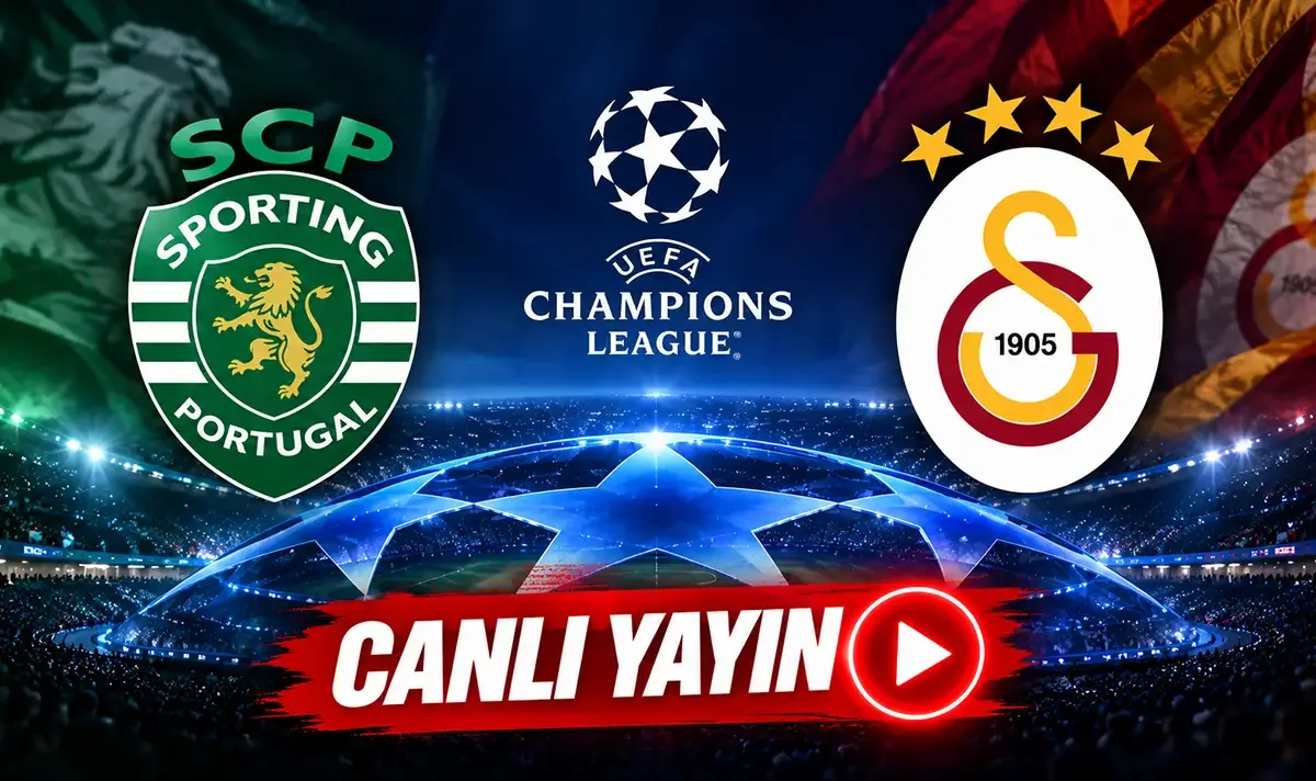 Sporting Lizbon - Galatasaray CANLI | Şampiyonlar Ligi’nde dev maç
