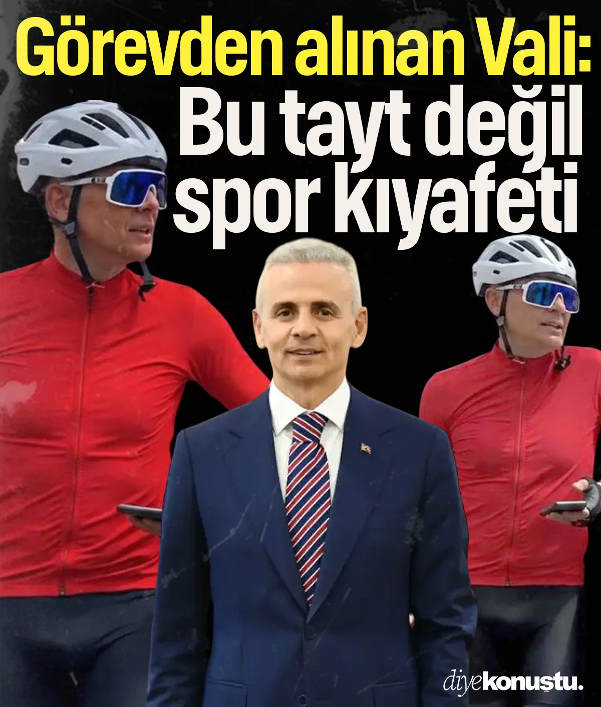 Tayt tartışmasının ardından görevden alınan Vali konuştu: Bu tayt değil, spor kıyafeti