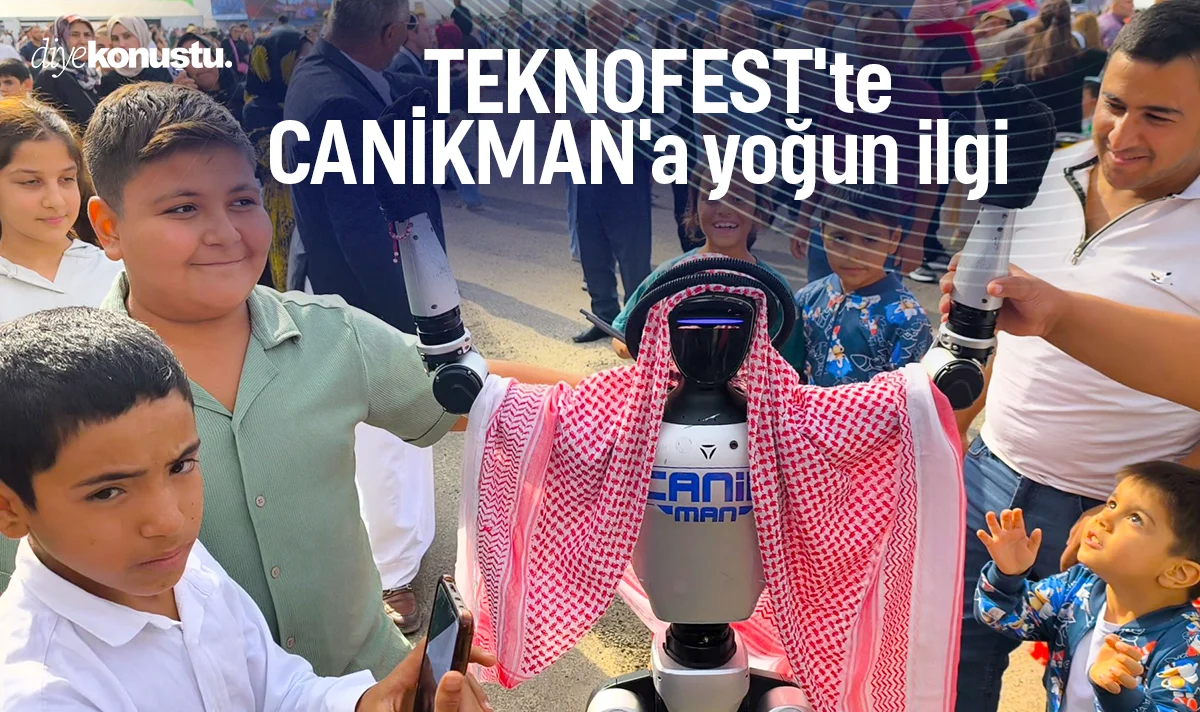 TEKNOFEST'te CANİKMAN'a yoğun ilgi