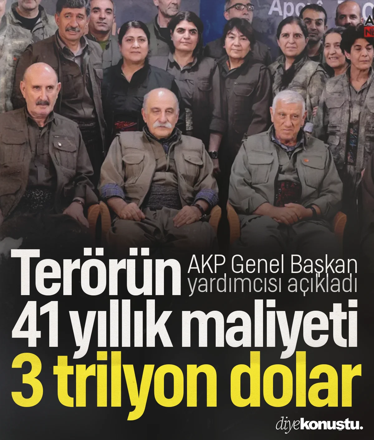 AKP'den açıklama: Terörün 41 yıllık maliyeti 3 trilyon dolar